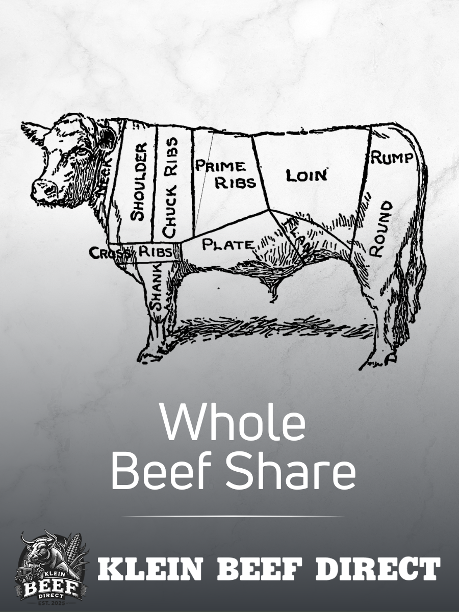 Whole Beef Share – Farm Fresh Beef from Iowa | Klein Beef Direct